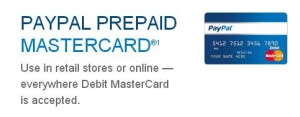 Paypal Prepaid Card